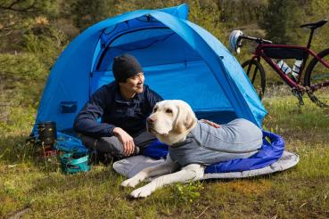 Ruffwear Hemp Hound Sweater Slate Blue Gr. M